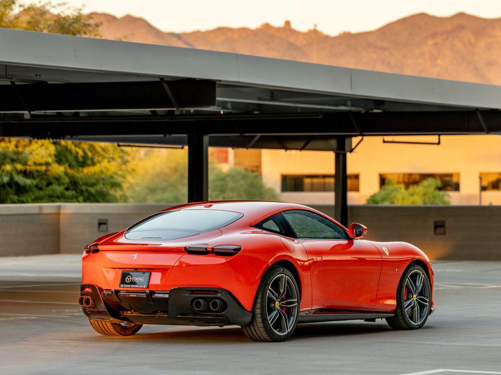 used 2022 Ferrari Roma car, priced at $219,900