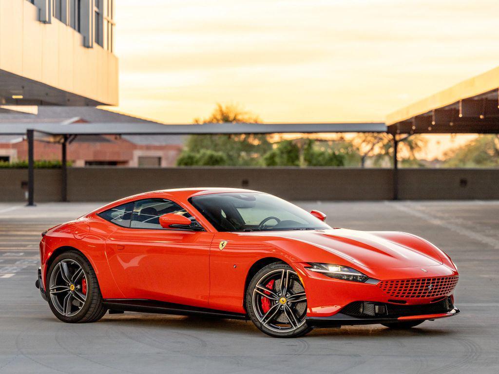 used 2022 Ferrari Roma car, priced at $219,900