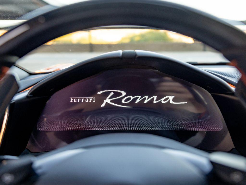 used 2022 Ferrari Roma car, priced at $219,900