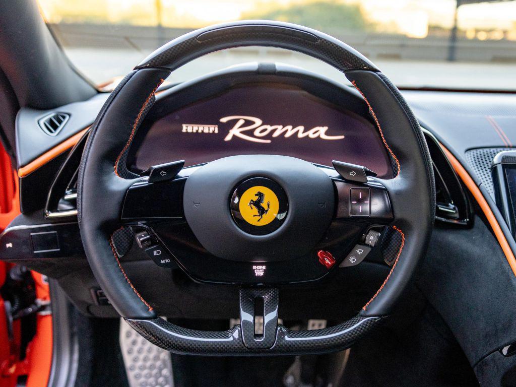 used 2022 Ferrari Roma car, priced at $219,900