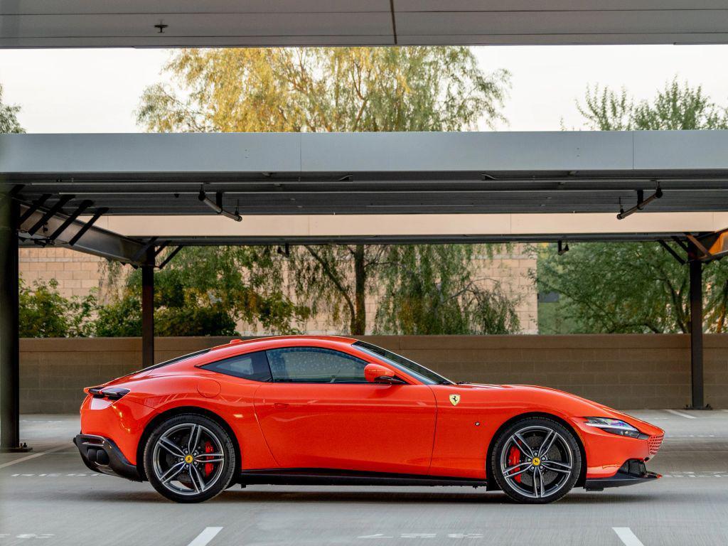 used 2022 Ferrari Roma car, priced at $219,900