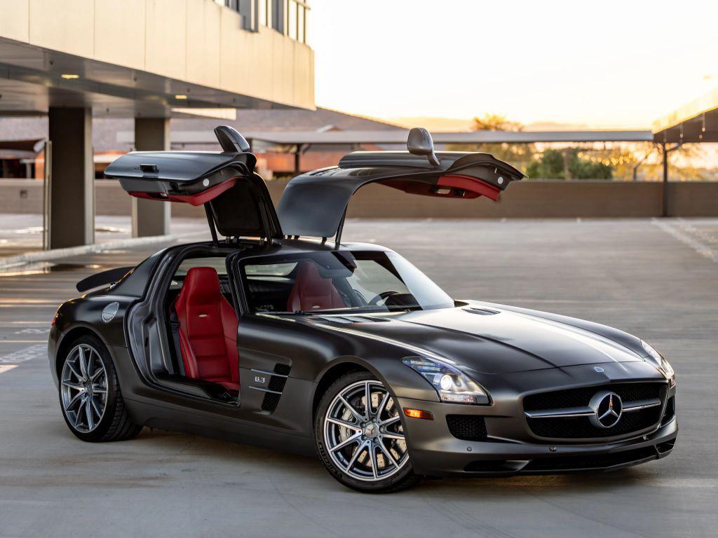 used 2011 Mercedes-Benz SLS AMG car, priced at $279,900