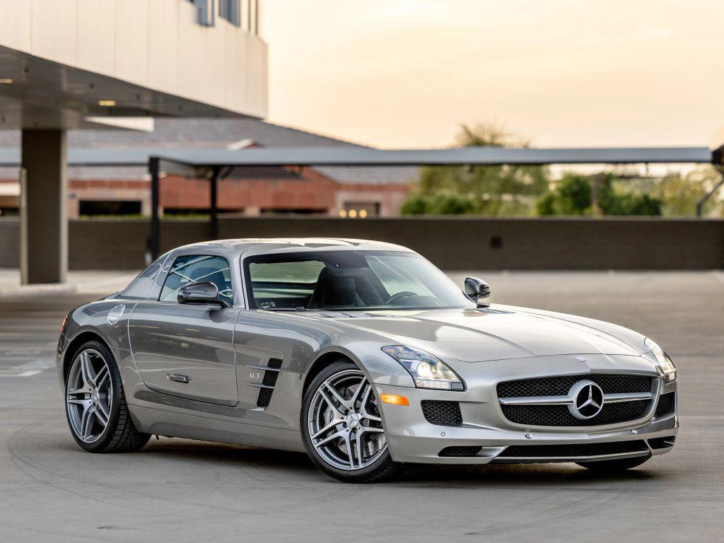 used 2011 Mercedes-Benz SLS AMG car, priced at $299,000