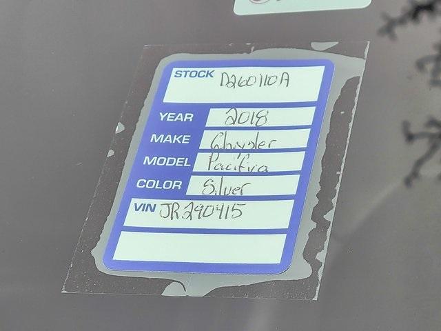 used 2018 Chrysler Pacifica car, priced at $13,661