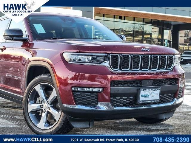 used 2021 Jeep Grand Cherokee L car, priced at $26,991