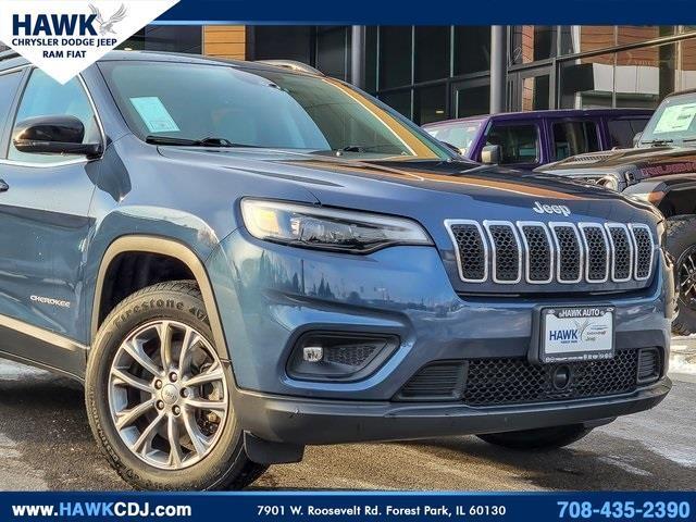 used 2022 Jeep Cherokee car, priced at $23,551