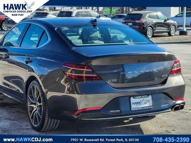 used 2023 Genesis G70 car, priced at $27,991