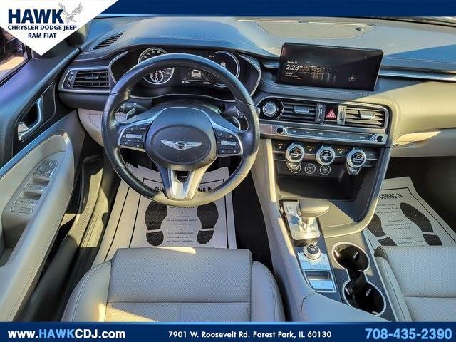 used 2023 Genesis G70 car, priced at $27,991