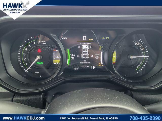 used 2025 Jeep Wrangler 4xe car, priced at $32,991