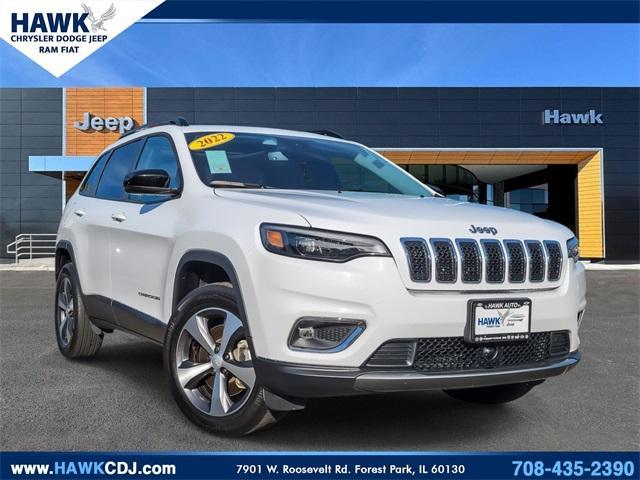 used 2022 Jeep Cherokee car, priced at $22,585