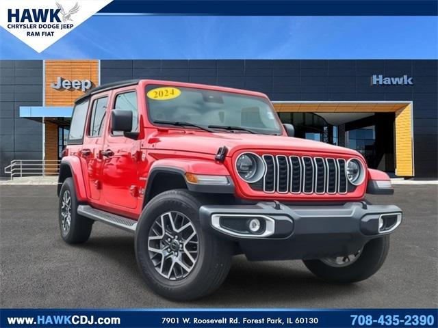 used 2024 Jeep Wrangler car, priced at $35,025