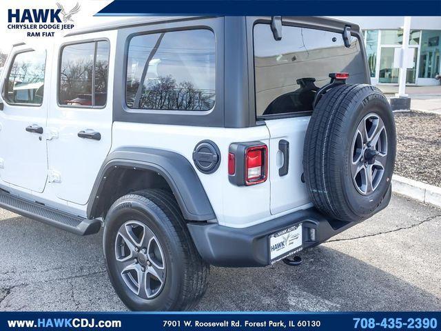 used 2022 Jeep Wrangler Unlimited car, priced at $28,181