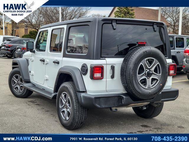 used 2022 Jeep Wrangler Unlimited car, priced at $30,766