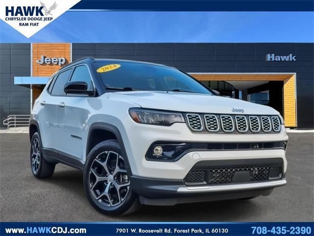 used 2024 Jeep Compass car, priced at $19,585