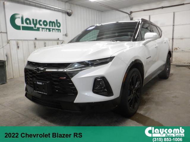 used 2022 Chevrolet Blazer car, priced at $33,888