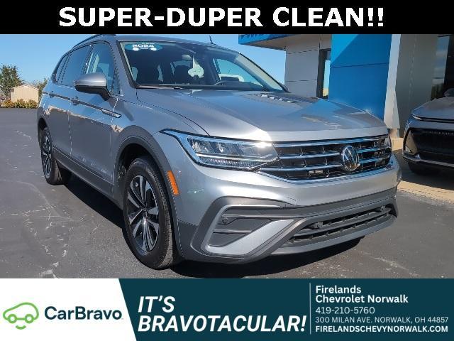 used 2024 Volkswagen Tiguan car, priced at $22,000
