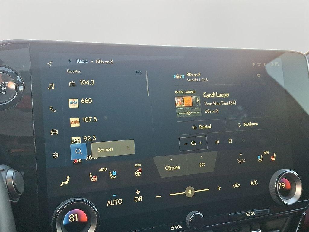 used 2025 Lexus NX 350 car, priced at $44,250