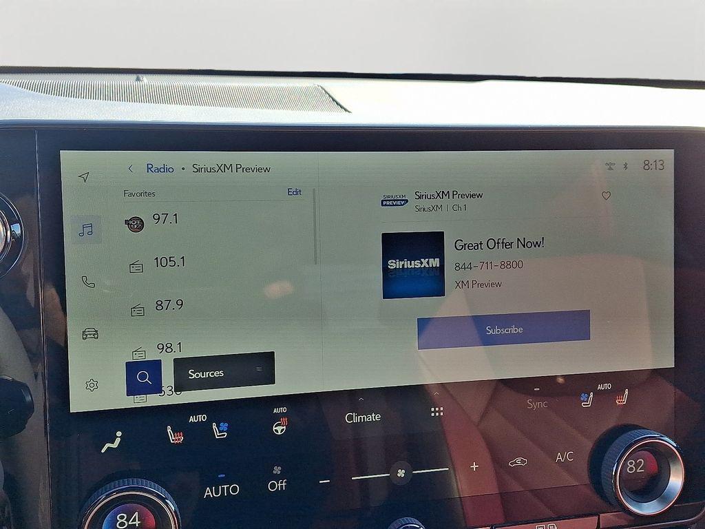 used 2023 Lexus NX 350 car, priced at $40,250