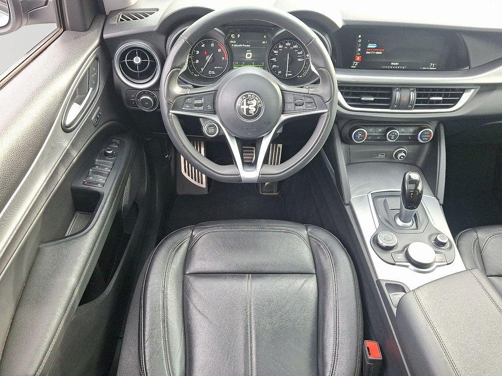 used 2018 Alfa Romeo Stelvio car, priced at $14,850