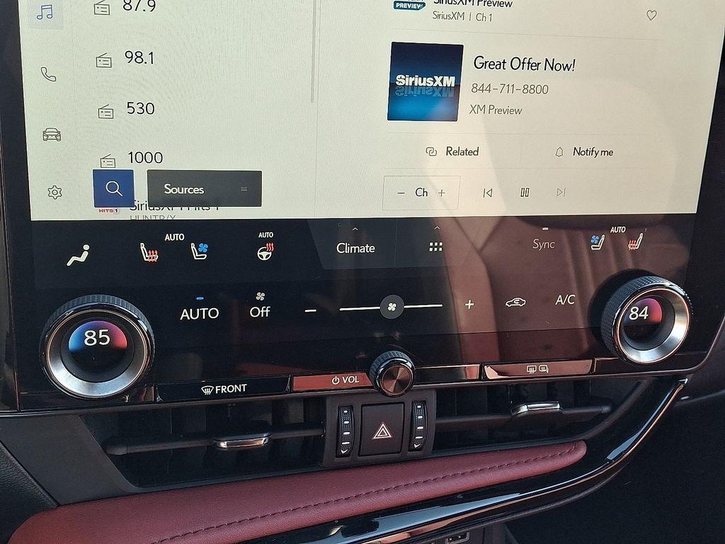 used 2023 Lexus NX 350 car, priced at $36,000