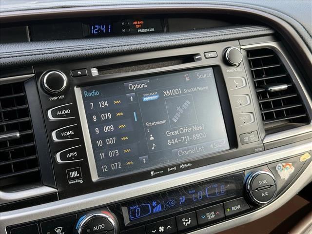 used 2018 Toyota Highlander Hybrid car, priced at $18,991