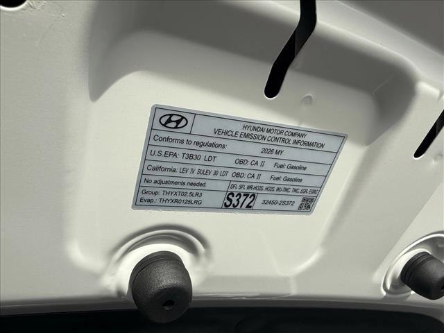 new 2026 Hyundai Tucson car, priced at $40,498