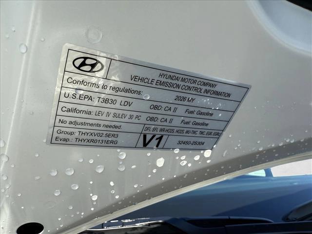 new 2026 Hyundai Sonata car, priced at $28,652