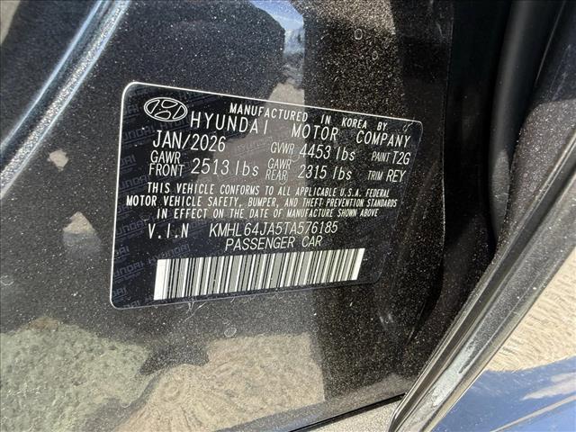 new 2026 Hyundai Sonata car, priced at $31,095