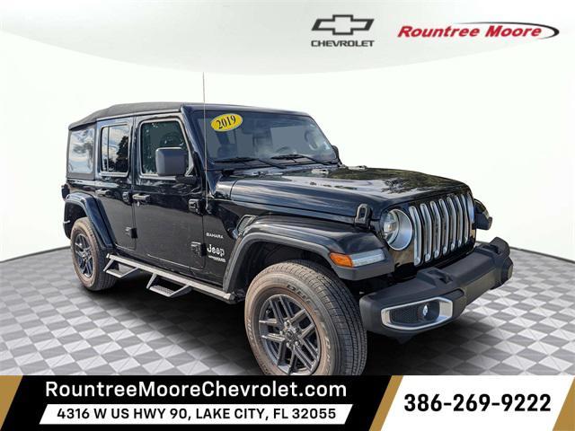 used 2019 Jeep Wrangler Unlimited car, priced at $27,445