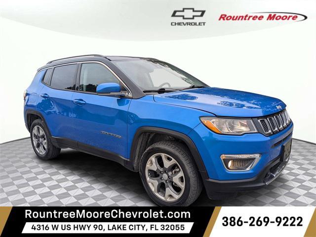 used 2021 Jeep Compass car, priced at $15,519