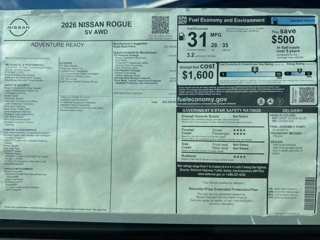 new 2026 Nissan Rogue car