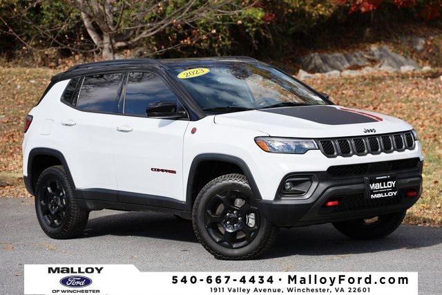 used 2023 Jeep Compass car, priced at $22,488