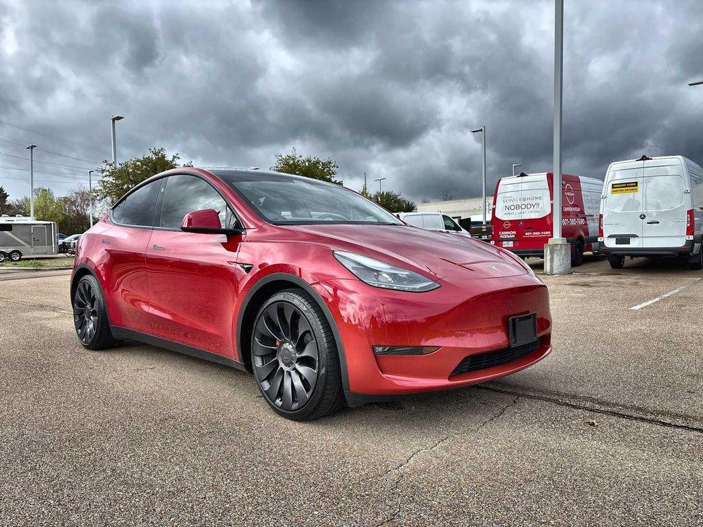 used 2023 Tesla Model Y car, priced at $31,990