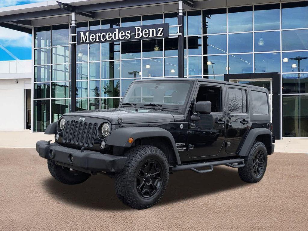 used 2014 Jeep Wrangler Unlimited car, priced at $15,699