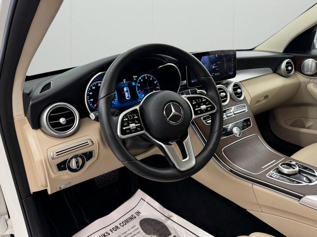 used 2021 Mercedes-Benz C-Class car, priced at $28,495