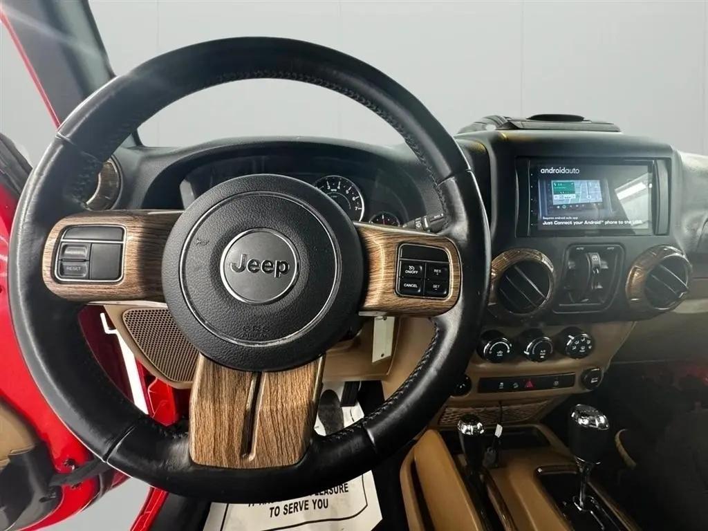 used 2018 Jeep Wrangler JK Unlimited car, priced at $20,995