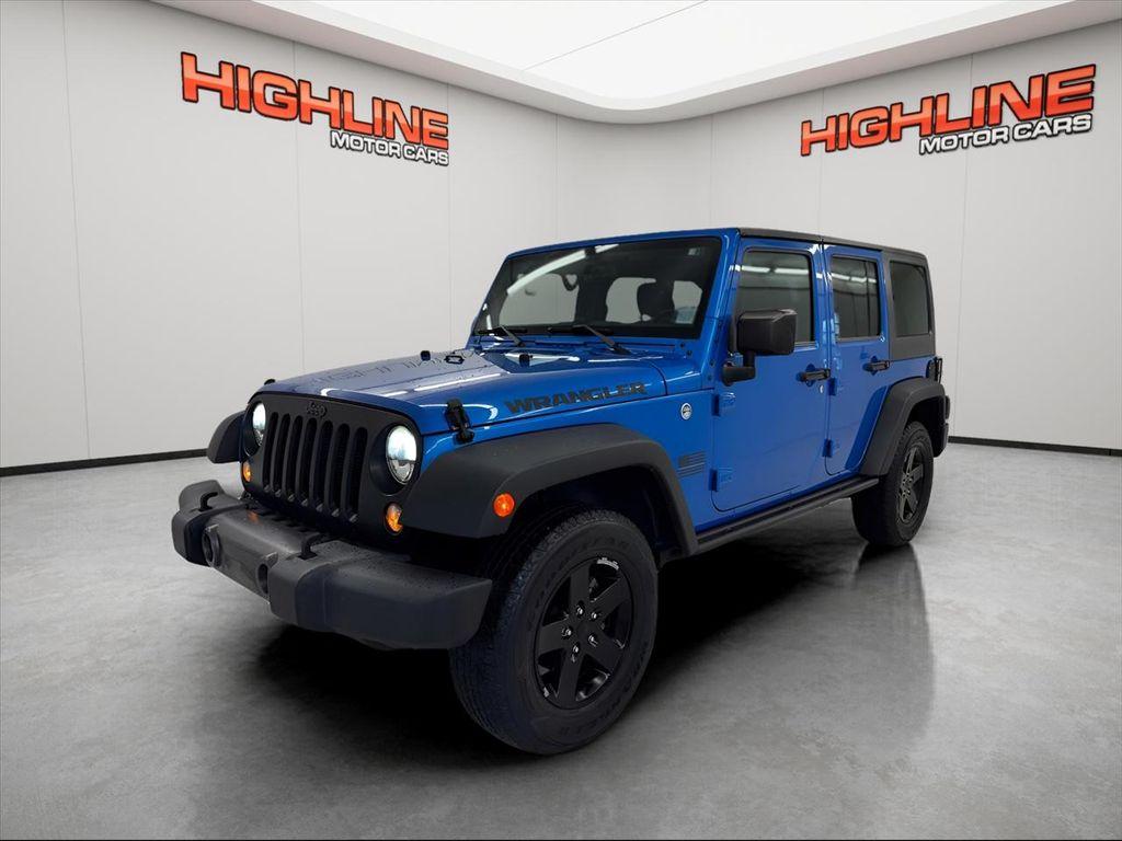 used 2016 Jeep Wrangler Unlimited car, priced at $14,995