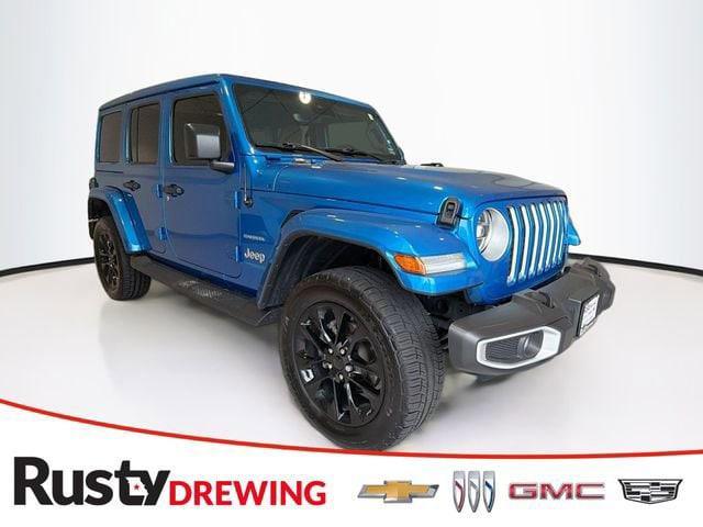 used 2021 Jeep Wrangler Unlimited 4xe car, priced at $24,996