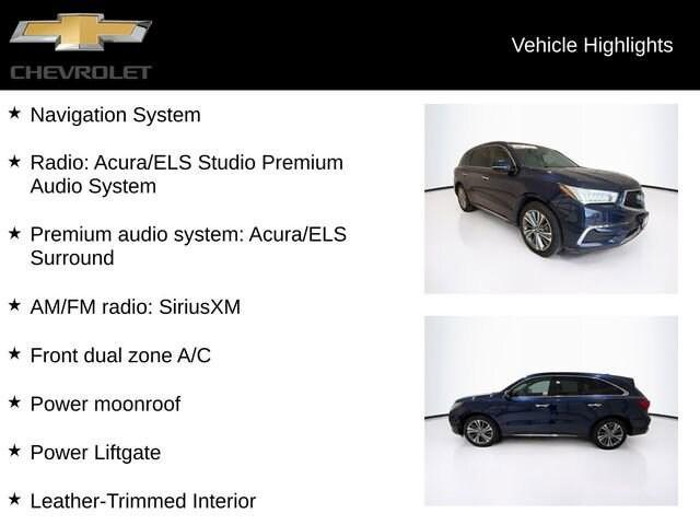 used 2017 Acura MDX car, priced at $17,993
