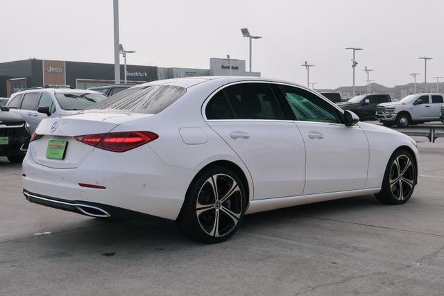 used 2024 Mercedes-Benz C-Class car, priced at $36,999