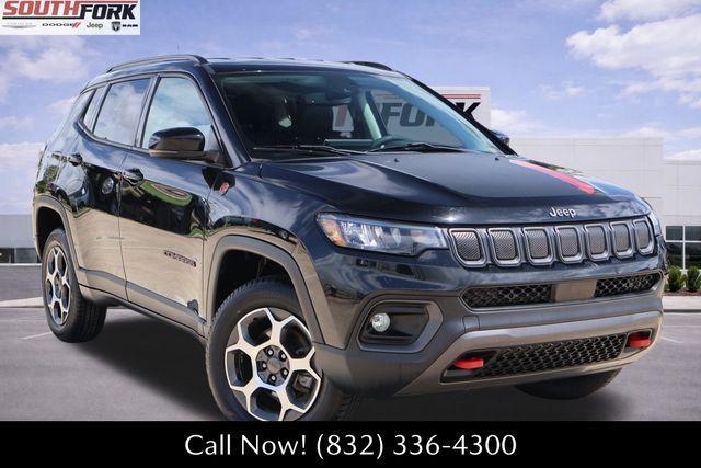 used 2022 Jeep Compass car, priced at $21,822