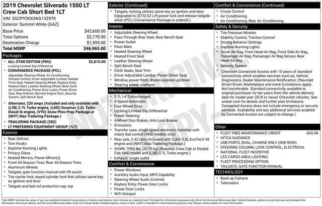 used 2019 Chevrolet Silverado 1500 car, priced at $26,997