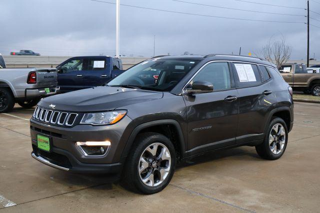 used 2021 Jeep Compass car, priced at $19,397