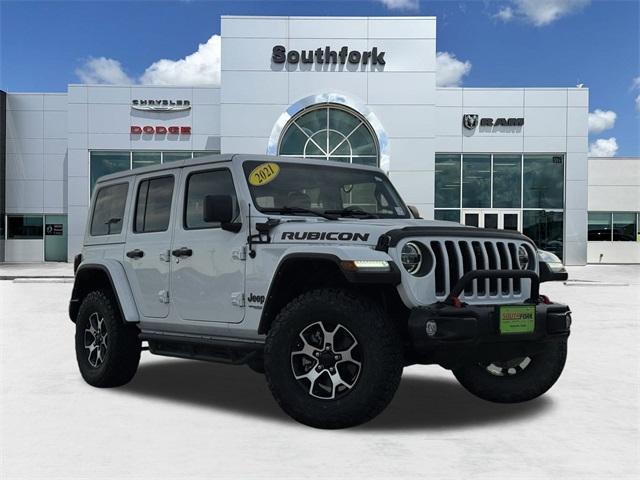 used 2021 Jeep Wrangler Unlimited car, priced at $34,599