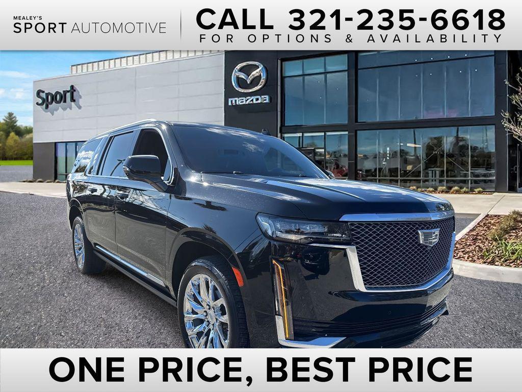used 2022 Cadillac Escalade ESV car, priced at $62,824