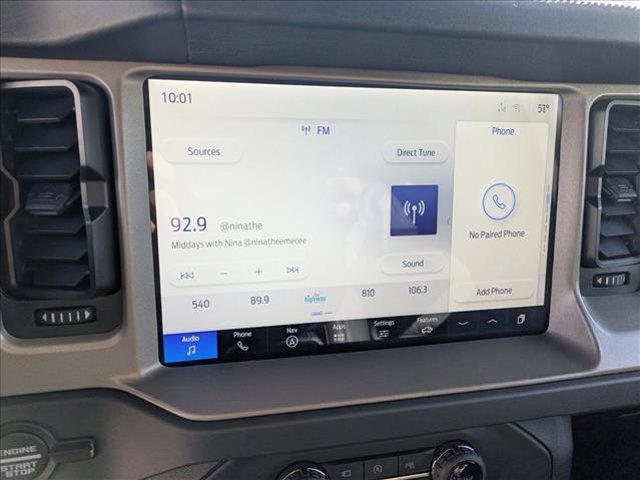 new 2025 Ford Bronco car, priced at $50,478