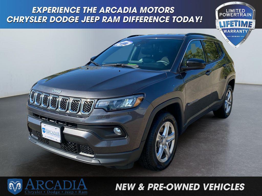 used 2024 Jeep Compass car, priced at $19,900