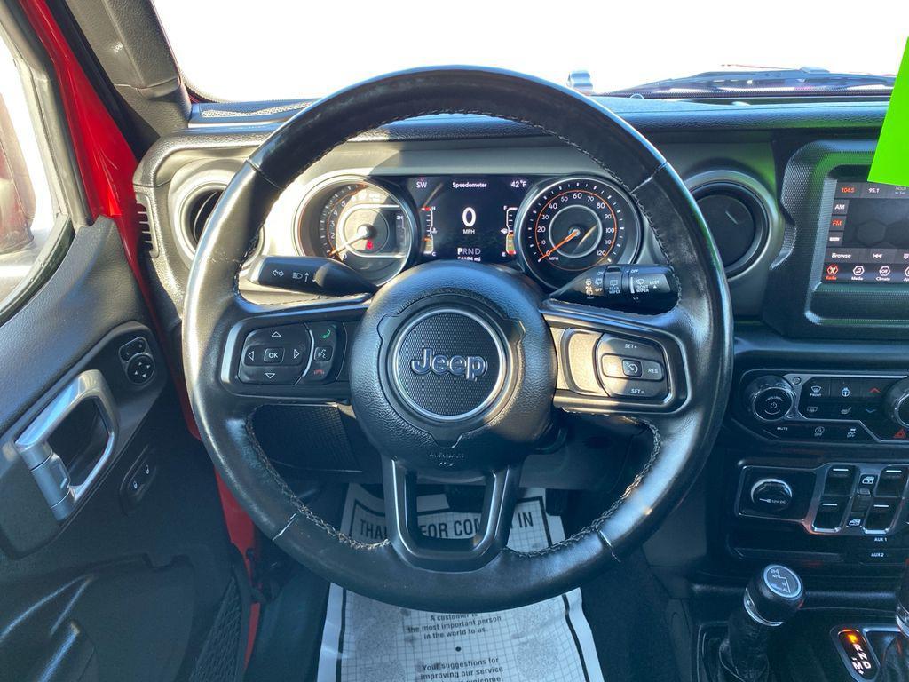 used 2021 Jeep Wrangler car, priced at $27,533