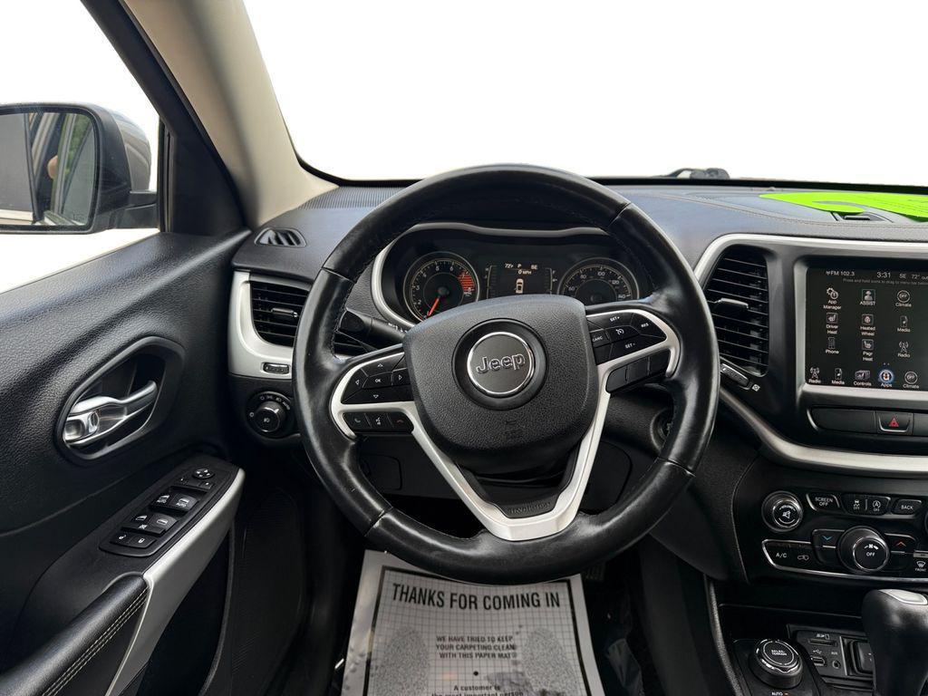 used 2018 Jeep Cherokee car, priced at $14,202