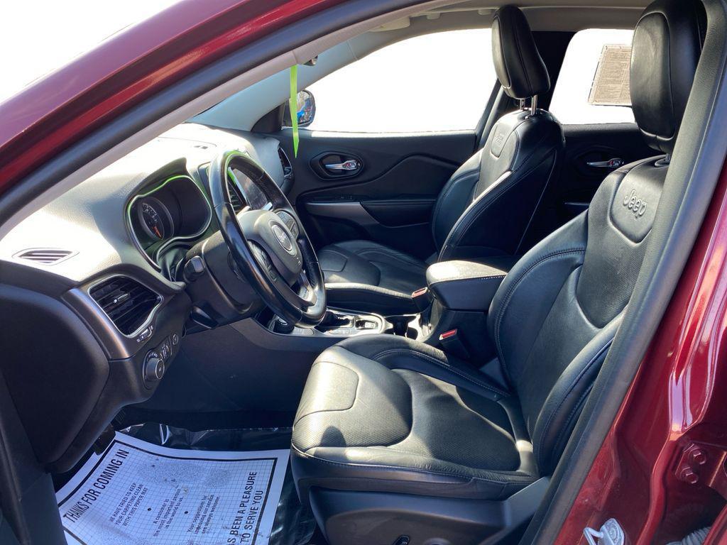 used 2021 Jeep Cherokee car, priced at $20,900